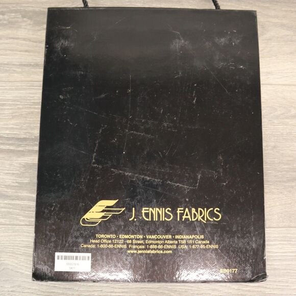 J. Ennis Glamor Collection Everyday Multipurpose Color Fabric Sample Craft Craft - Picture 2 of 11